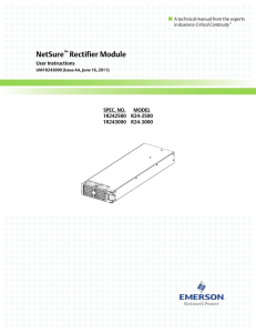 NetSure™ Rectifier Module