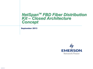 NFSBD Concept, September 2013 New Fiber Peds.