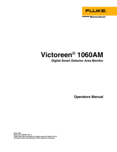 Victoreen® 1060AM