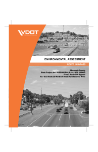 environmental assessment - Virginia Department of Transportation