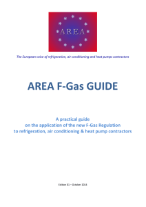 AREA F-Gas GUIDE