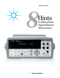 8 hints for better multimeter measurements