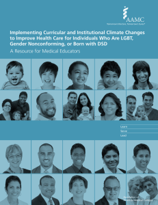Implementing Curricular and Institutional Climate Changes