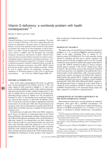 Vitamin D deficiency - Anabolic Laboratories