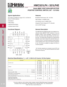 HMC321LP4 / 321LP4E