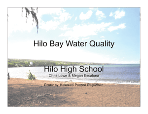 Hilo Bay Watershed - The Kohala Center