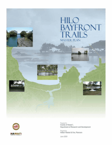 Hilo Hilo Bayfront Trails Master Plan