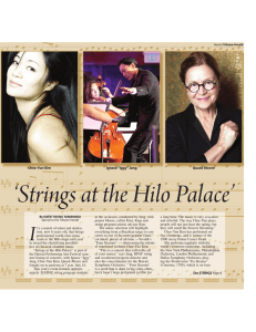 `Strings at the Hilo Palace` - Hawaii Performing Arts Festival