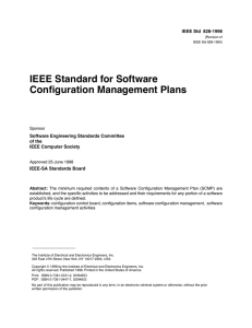 IEEE Std 828-1998