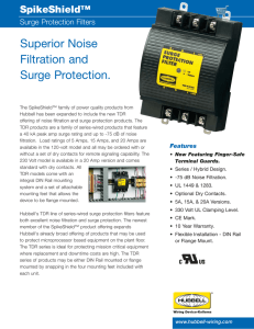 Superior Noise Filtration and Surge Protection.