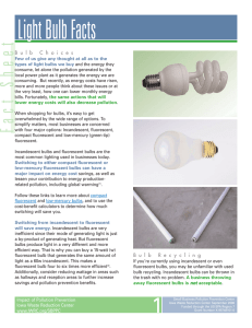 Light Bulb Facts - Global e