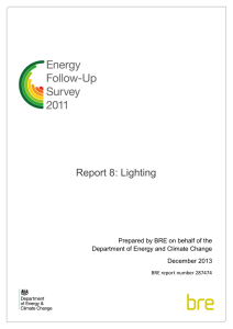 Report 8: Lighting