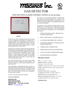 GD-2A Data Sheet