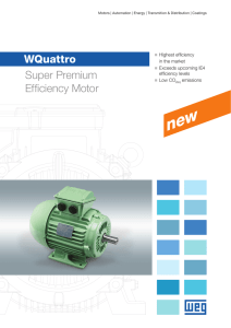 WEG WQuattro Super Premium Motors