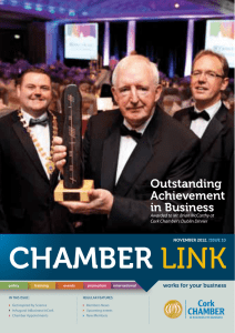 Outstanding achievement in business