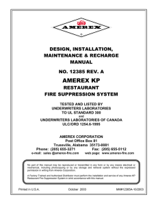 amerex kp - Fire Security