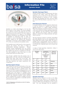 Information File - British Automatic Fire Sprinkler Association