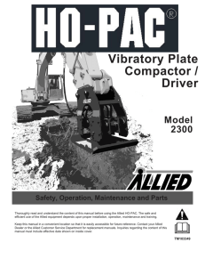 Ho-Pac - Allied Construction Products