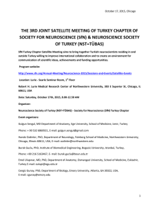 THE 3RD JOINT SATELLITE MEETING OF TURKEY