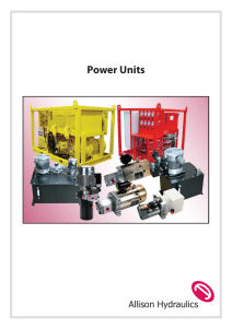 Power Units - Allison Hydraulics