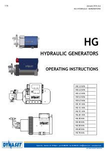 hydraulic generators