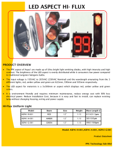 led aspect hi- flux - PPK Technology Sdn. Bhd.