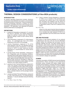 Application Note THERMAL DESIGN