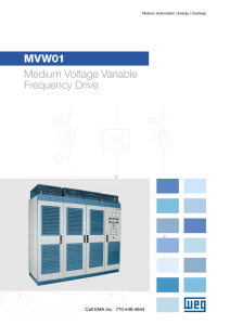 MVW01 Medium Voltage Variable Frequency Drive