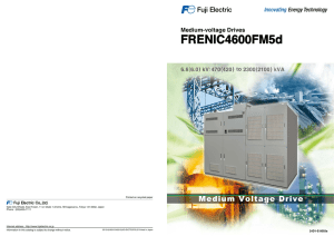 Medium Voltage FRENIC4600FM5d