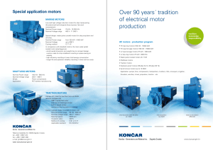 Končar-GIM motors - Končar Generators and Motors Inc.