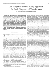 An Integrated Neural Fuzzy Approach for Fault Diagnosis of