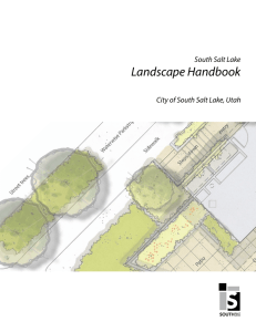 Landscape Handbook - City of South Salt Lake