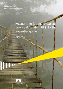 Accounting for share-based payments under IFRS 2