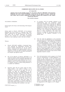 Regulation (EU) No. 678/2011 on 14th July 2011