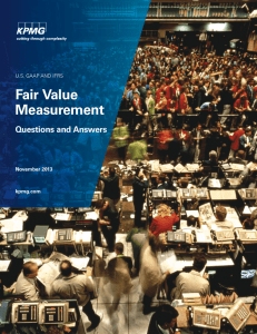 Fair Value Measurement