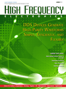 dds devices generate high-purity waveforms simply, efficiently, and