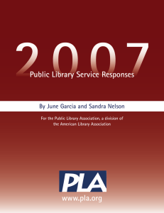 of ALA Library Service Responses