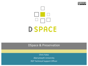 DSpace - Digital Preservation Coalition