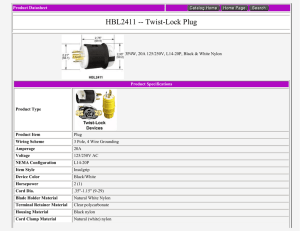 Product Datasheet -- HBL2411