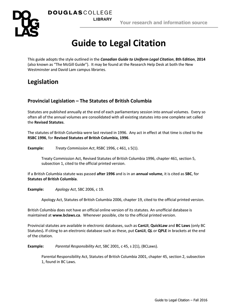 legal citation style