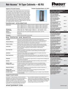 Net-Access™ N-Type Cabinets – 48 RU - Marketplace