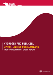 Hydrogen and Fuel Cell Opportunities for Scotland