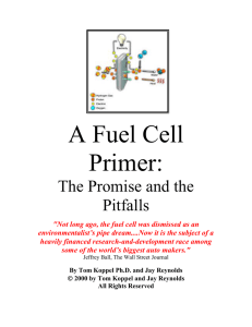 A Fuel Cell Primer - School of Engineering