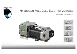 hydrogen fuel cell electric vehicles