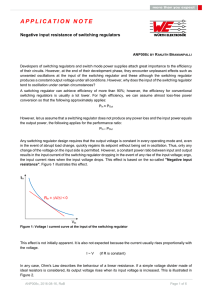 APPLICATION NOTE - Würth Elektronik