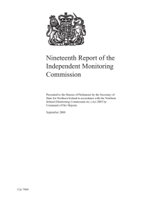 the Independent Monitoring Commission