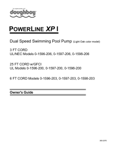 powerline xp i - Doughboy Pools