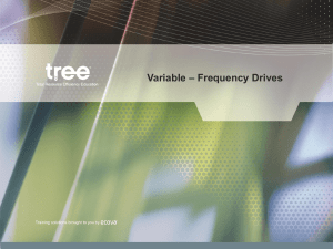 Variable – Frequency Drives