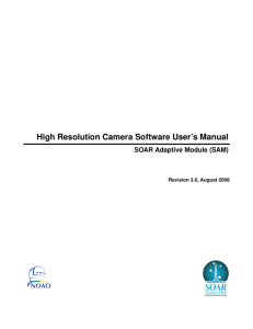HRCam Software User Manual