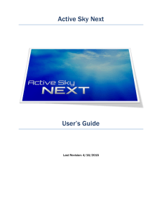 active sky next users guide
